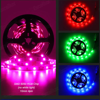 Nexdom™ Smart LED Strip – Fita LED RGB Zigbee/WiFi 5–20M