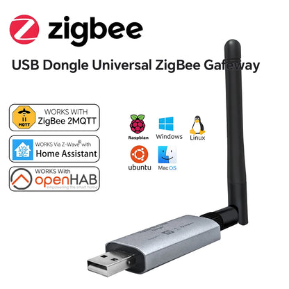 Zigbee  3.0 Dongle-E USB Dongle ZigBee Gateway Universal USB ZigBee Hub for Home Assistant Zigbee2MQTT