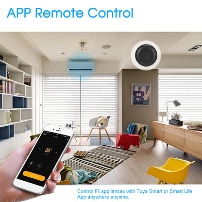 Nexdom™ Smart IR Hub – Controle Universal WiFi para Casa Inteligente