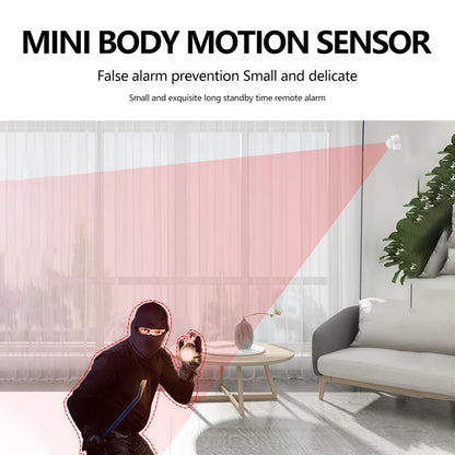 ZigBee 3.0 Human Motion Sensor Infrared Detector Smart Home PIR Motion Sensor Detector Security for Indoor or Outdoor Use