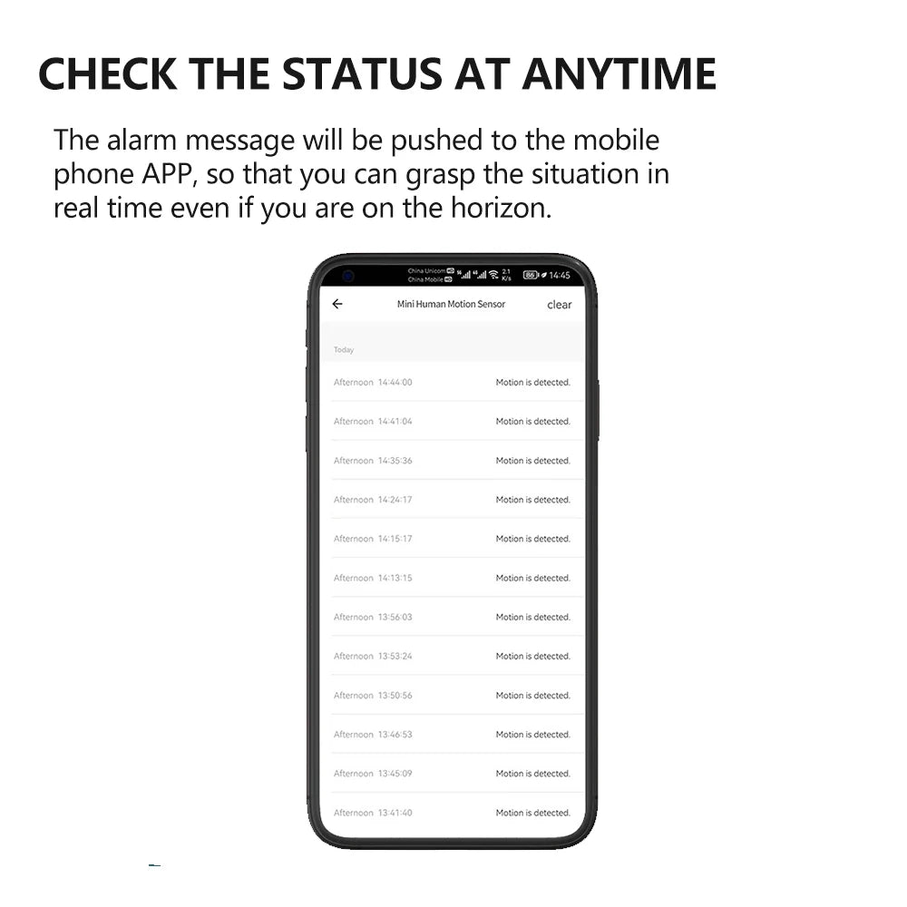ZigBee 3.0 Human Motion Sensor Infrared Detector Smart Home PIR Motion Sensor Detector Security for Indoor or Outdoor Use