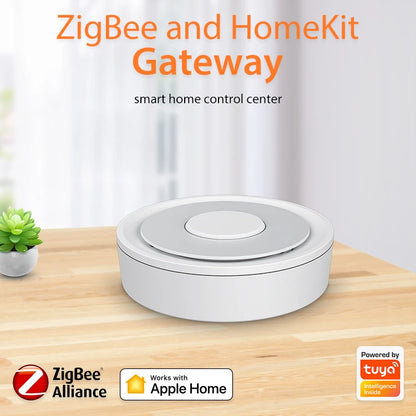 Tuya Smart Life ZigBee Smart Wireless/Wired Gateway Hub Home Smart Bridge Remote Linkage Devices WiFi Central Control Host