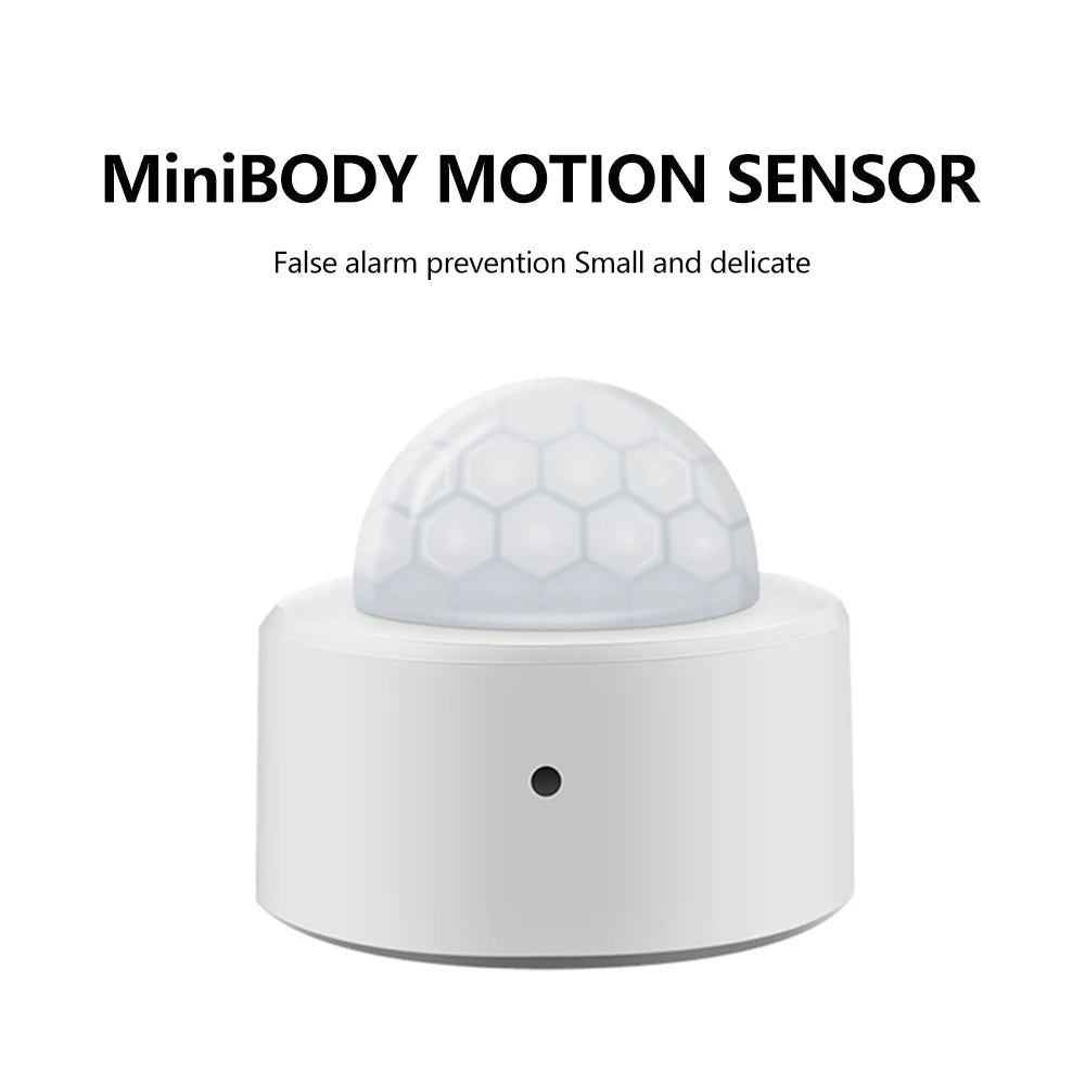 ZigBee 3.0 Human Motion Sensor Infrared Detector Smart Home PIR Motion Sensor Detector Security for Indoor or Outdoor Use