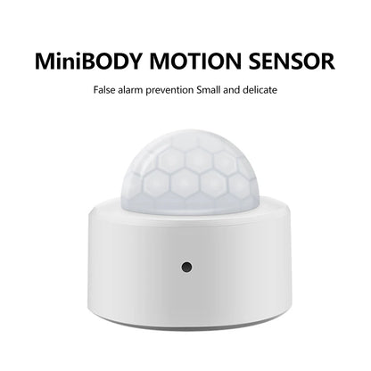 ZigBee 3.0 Human Motion Sensor Infrared Detector Smart Home PIR Motion Sensor Detector Security for Indoor or Outdoor Use