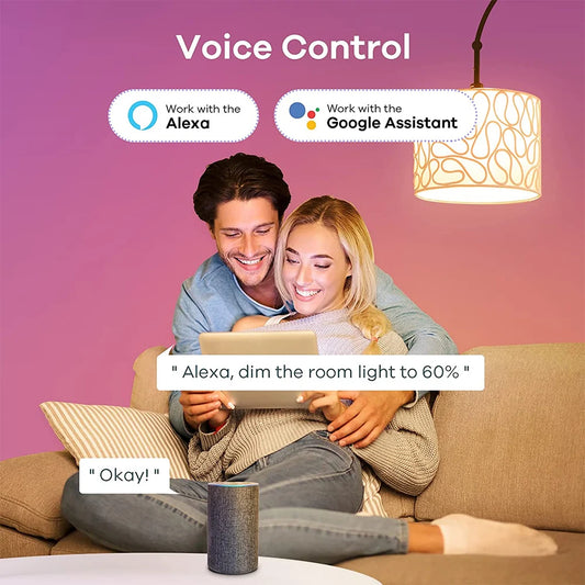 1Pcs 18W 15W Zigbee Led Light bulb RGB+WW+CW E27 Tuya Wifi Smart Home Led Lamps Compatible With Alexa Amazon Google Assistant