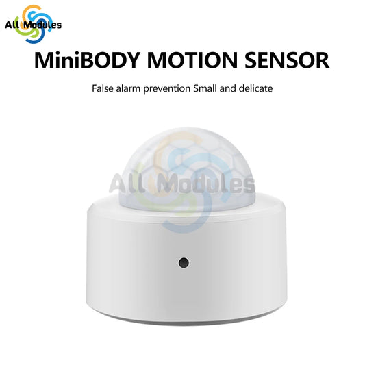 ZigBee 3.0 Human Motion Sensor Infrared Detector Smart Home PIR Motion Sensor Detector Security for Indoor or Outdoor Use