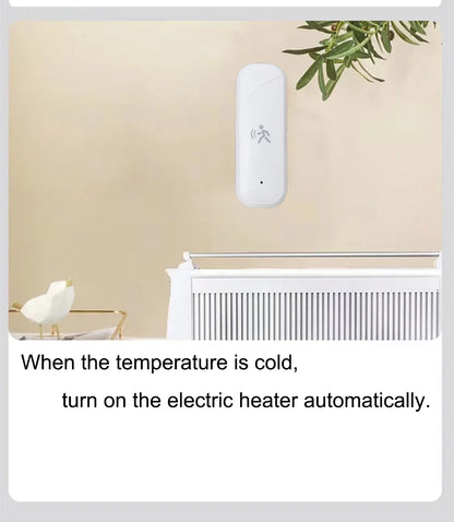 Zigbee 10G MmWave Radar Motion Sensor Human Detector with Illuminance Temperature Humidity Sensor Support Tuya Zigbee2MQTT