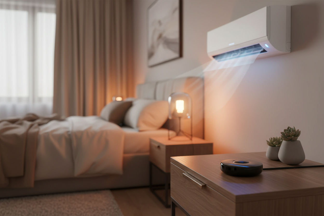 Nexdom Controlador IR WiFi Universal NEO Tuya – Controlo de ar condicionado em quarto
