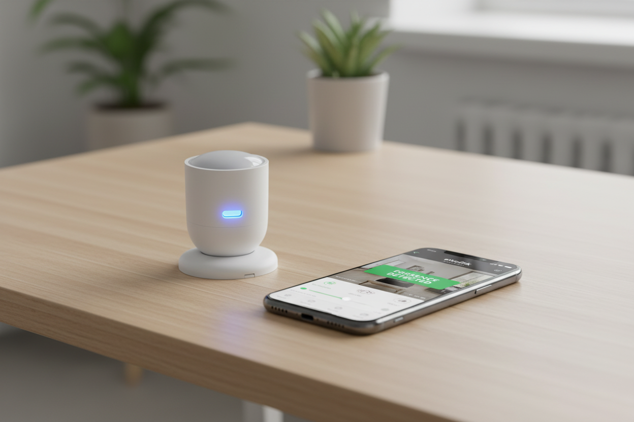 Nexdom Sensor de Presença Humana SONOFF SNZB-06P – Controlo via app eWeLink