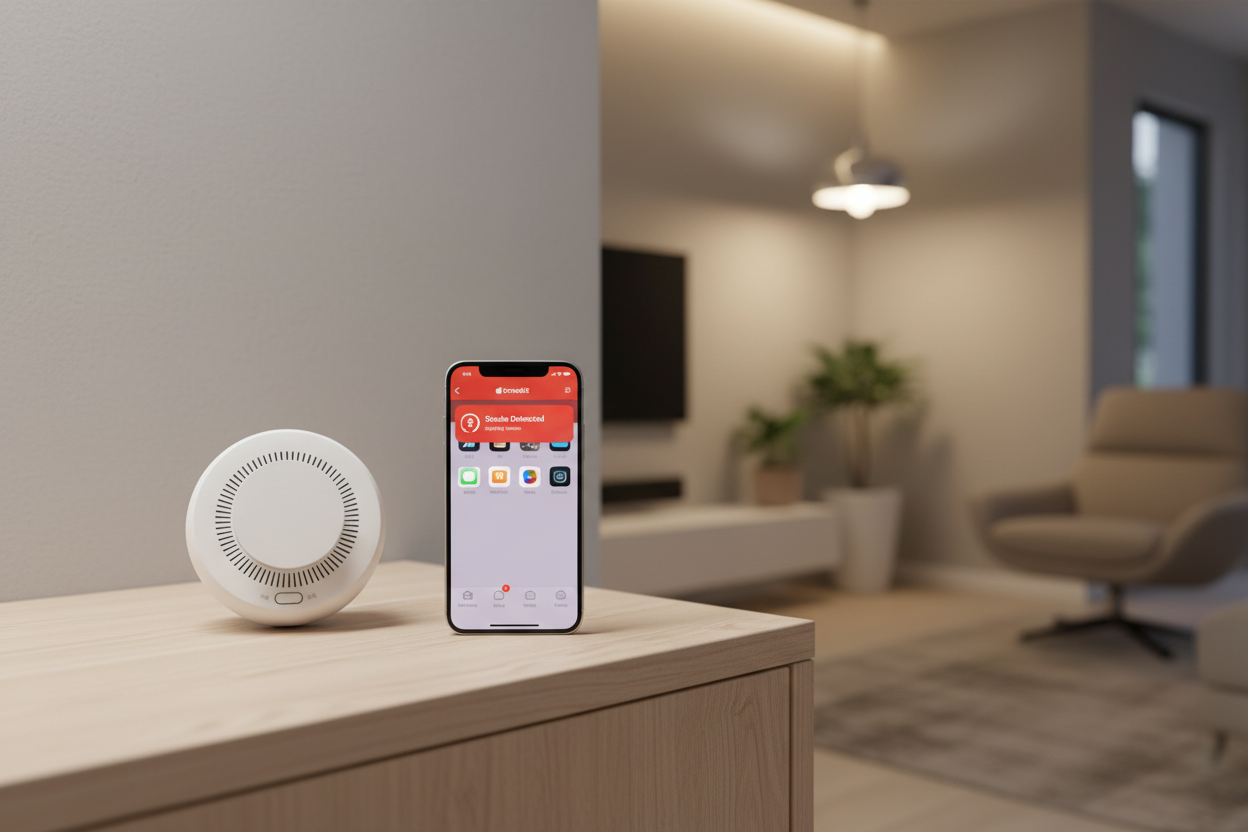 Nexdom Detetor de Fumo Aqara ZigBee 3.0 – Alerta de fumo via Apple HomeKit no iPhone