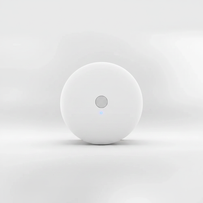 Nexdom Sensor de Temperatura e Humidade SONOFF SNZB-02P – Vista frontal fundo neutro premium