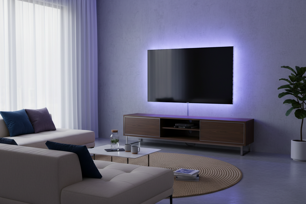 Smart LED Strip RGB – sala de estar TV backlight
