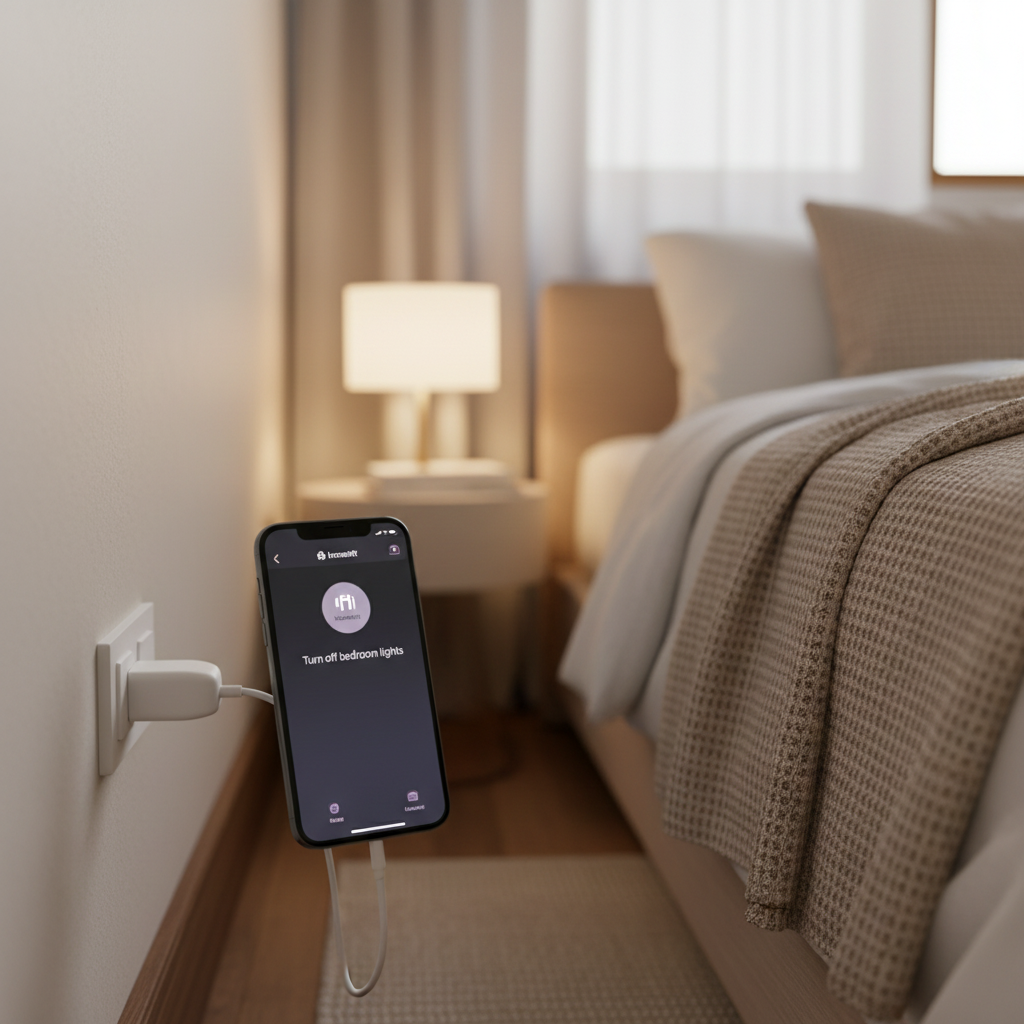 Nexdom Hub Universal Tuya – Quarto com controlo Siri HomeKit