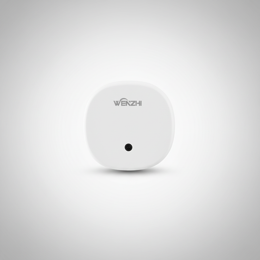 Nexdom Sensor de Presença MmWave ZigBee WiFi Tuya – Vista frontal fundo neutro premium