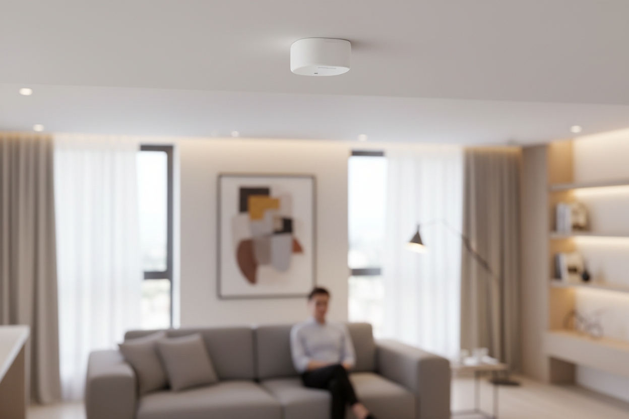 Nexdom Sensor de Presença MmWave ZigBee WiFi Tuya – No teto da sala luzes ativadas automaticamente