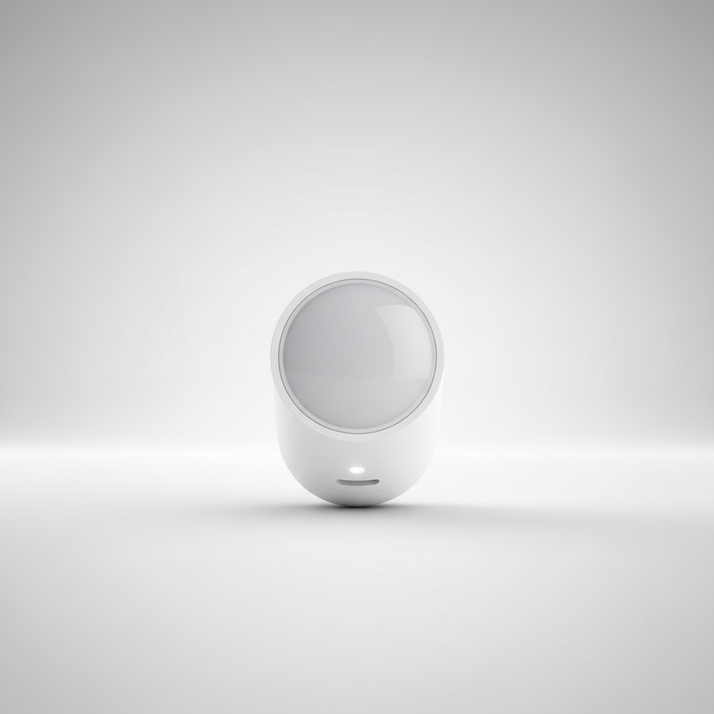 Nexdom Sensor de Presença Humana SONOFF SNZB-06P – Vista frontal fundo neutro premium