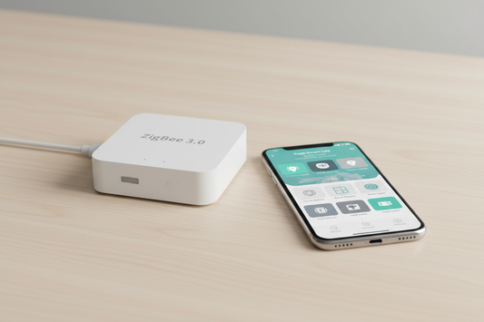 Nexdom Gateway Hub ZigBee 3.0 Tuya – Controlo via app Tuya Smart Life