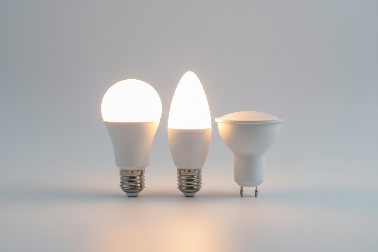 Nexdom Lâmpada LED Inteligente ZigBee WiFi RGBCW – E27, E14 e GU10 fundo neutro premium